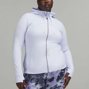 Lululemon define jacket pastel blue purple 8 hooded nulu hoodie top